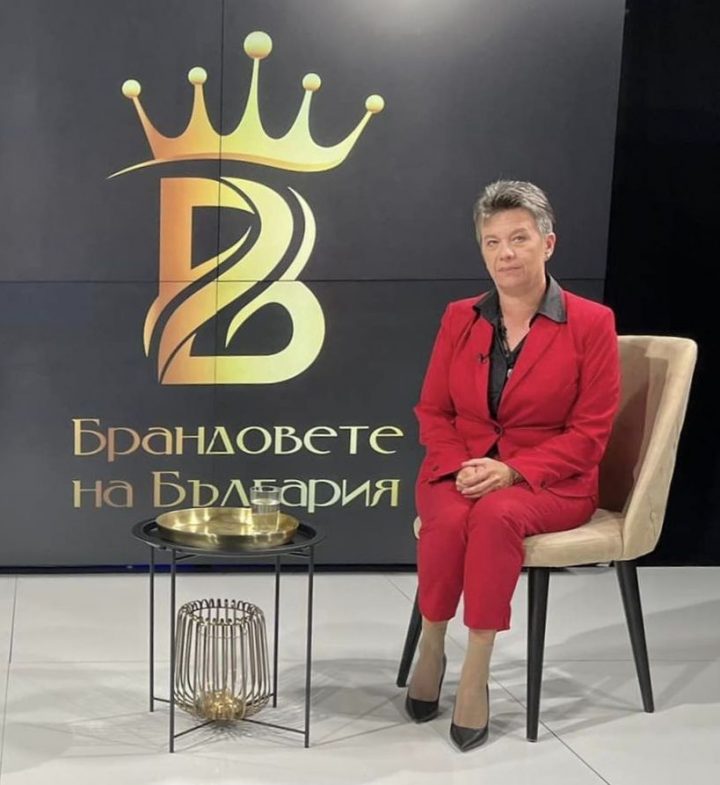 Гена Събева в „Брандовете на България“, TV1:  Чрез бизнеса изразяваш себе си